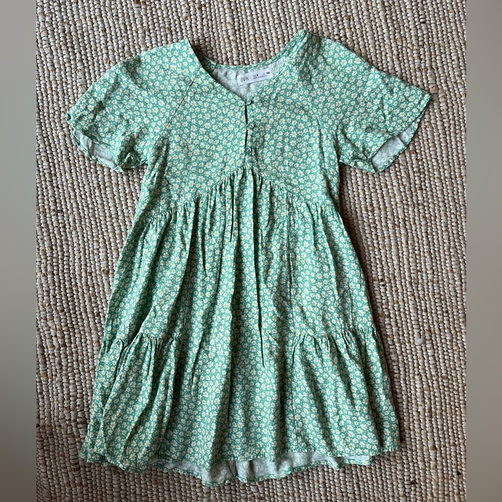 Zara flower dress size 9